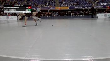 133 lbs Quarterfinals (8 Team) - Cade Odrobina, Albion vs Harrison Gordon, NYU