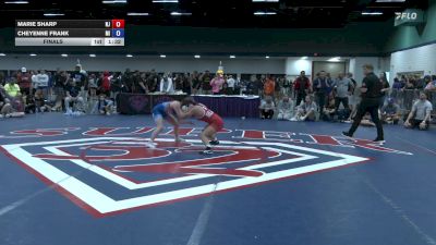 118 lbs Final - Marie Sharp, NJ vs Cheyenne Frank, MI