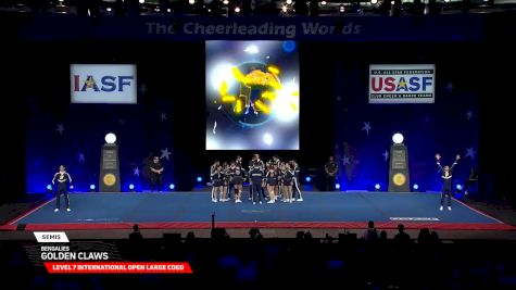 Bengalies - Golden Claws [2026 L7 International Open Large Coed Semis] 2026 The Cheerleading Worlds
