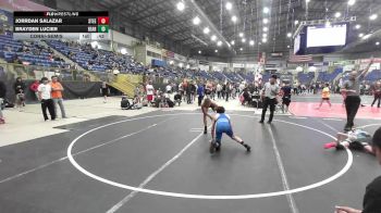 109 lbs Consolation - Jorrdan Salazar, Steel City Reloaded WC vs Brayden Lucier, Bear Cave WC