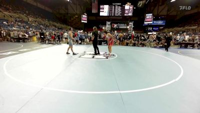 157 lbs Rnd Of 64 - Carter Mayes, IL vs Max Harris, KS