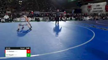 3A 145 lbs 5th Place Match - Trace Nielsen, Buhl vs Marcus Regehr, Bonners Ferry