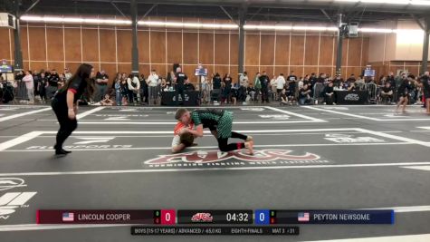 Peyton Newsome vs Lincoln Cooper 2026 ADCC Portland Open