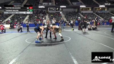 150 lbs 1st Place Match - Favyen Delgaudio, Derby vs Thomas Walter, Kansas YG