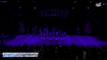 Cheer Infinity Allstars - Prime Suspects [2026 L3 Junior - Flex - D2 - Medium Day 1] 2026 Spirit Sports Myrtle Beach Nationals