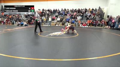 105 lbs Quarterfinal - Levi Hogan, East Buchanan vs Declan Trueg, Immortal Athletics WC