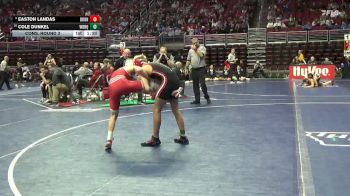 3A-106 lbs Cons. Round 3 - Easton Landas, Boone vs Cole Dunkel, Western Dubuque