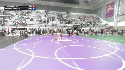 55 kg Champ. Rd Of 16 - Savannah Witt, Eagle Wrestling Club vs Nevaeh Lavarias, Hawaii
