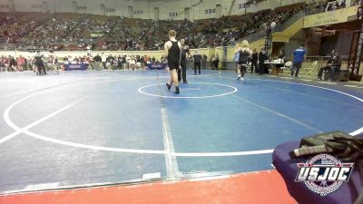 195 lbs Round Of 16 - Devin McColloch, Tulsa Blue T Panthers vs Chase Bomboy, Coweta Tiger Wrestling