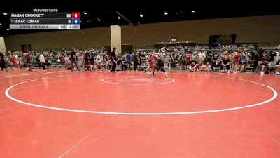 138 lbs Cons. Round 2 - Hagan Crockett, NM vs Isaac Lomas, IA