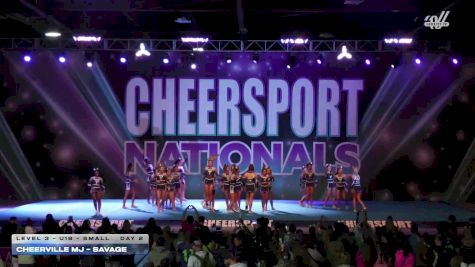 CheerVille MJ - Savage [2026 L3 - U16 - Small Day 2] 2026 CHEERSPORT National All Star Cheerleading Championship