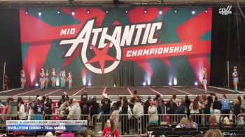 Evolution Cheer - Teal Mania [2026 L3 Junior - Flex - D2 - Small Day 2] 2026 MidAtlantic Championship Grand Nationals