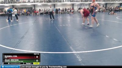 Silver 285 lbs Cons. Round 4 - Russell Coil, Coe vs Isaac Ericson, Hawkeye Community College