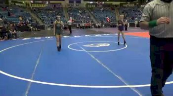 101 lbs Cons. Round 1 - Averi Cochran, Spring Hill vs Narissa Hampton, Basehor-Linwood