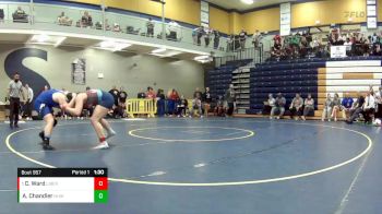 190 lbs. Quarterfinal - Caroline Ward, Liberty (Wentzville) vs Abby Chandler, Northwest