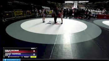 100 lbs Round 1 (16 Team) - Emilio Escobar, SDIKWA vs Xavier Thompson, BAWA