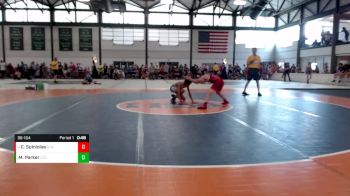 96-104 lbs Cons. Semi - Camden Spiniolas, Relentless vs Maricio Parker, Rock Island Wrestling B&B