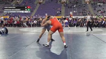 285 lbs Semis & 1st Wrestleback (8 Team) - Christian McChesney, Baldwin Wallace vs Josh Harkless, RIT