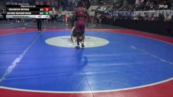 7A 175 lbs Quarterfinal - Brandon Bethea, Huntsville vs Jayden Mooneyham, Hoover
