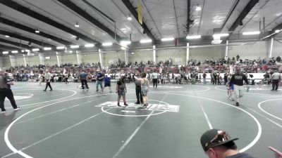 Rr Rnd 3 - Kiyaon Tapaha, Montezuma Creek Roughnecks vs Adrian Pina, PV Youth Wrestling