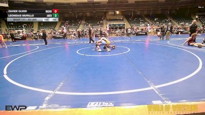 95 lbs Consolation - Zavier Olver, Mat Assassins vs Leonidas Murillo, American Dream Wrestling Club