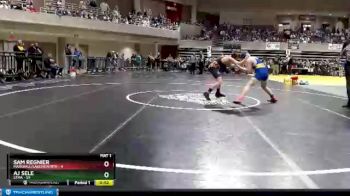 130 lbs Quarterfinals (8 Team) - AJ Sele, STMA vs Sam Regnier, Marshall/Lakeview/RTR