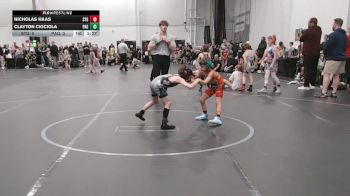 52 lbs Round 1 (4 Team) - Nicholas Haas, Steller Trained Gold vs Clayton Ciociola, PA Gold