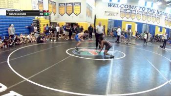 120 lbs Champ. Round 2 - Isaiah Hench, Mayhem Wrestling Club vs Brock Glover, Tampa Tiger Wrestling Club