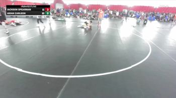 132 lbs Placement Matches (8 Team) - Aidan Carlson, Mahtomedi vs Jackson Spearman, Rochester Century A