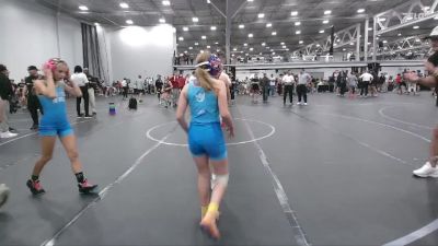78 lbs Round 2 (6 Team) - Addison Nardella, PA West Black vs Kaitlyn Schull, All I See Is Gold Academy