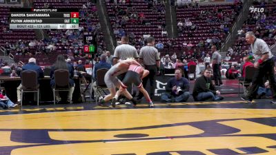 121 lbs Consi 5 - Dakota Santamaria, Tussey Mountain vs Flynn Arnestad, Faith Christian