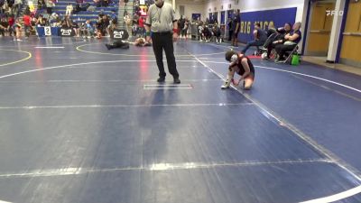 115-122.5 lbs Semifinal - Lillian Cheek, Waynesburg vs Grayson Richburg, Baltimore W.C.