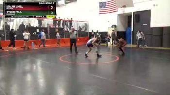 113 lbs Cons. Round 3 - Isaiah J Hill, Mojave vs Tyler Paul, Durango