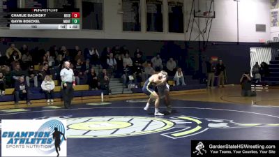 165 lbs Charlie Bacinsky, Roxbury vs Gavin Boeckel, Montville