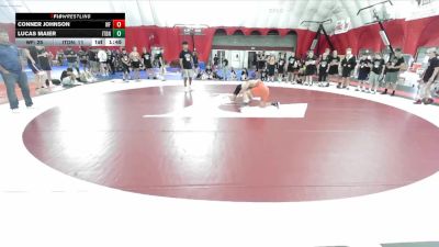 165 lbs Placement (16 Team) - Conner Johnson, Weyauwega-Fremont vs Lucas Maier, Illinois Top Dawgs Navy