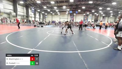 145 lbs Round Of 32 - Marley Washington, MF Dynasty vs Malachi Puckett, Tennessee Wrestling Academy