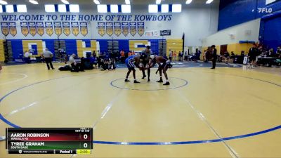 157 Blue Semifinal - Tyree Graham, South Dade vs Aaron Robinson, Wakulla Hs