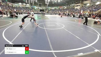 80 lbs Round Of 32 - Mathieu Dean, Monte Vista vs Tanner Brown, Windsor