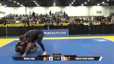 Timothy Stuart Rennick vs Michael Zenga 2025 World IBJJF Jiu-Jitsu No-Gi Championship