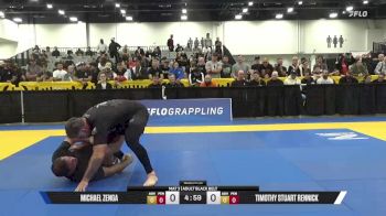 Timothy Stuart Rennick vs Michael Zenga 2025 World IBJJF Jiu-Jitsu No-Gi Championship