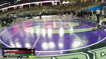 120 lbs Cons. Round 1 - Hunter Barrett, Cass vs Jacob Olivas, Lakeway Christian Academy