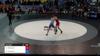 165 lbs Cons-semis - Carter Nekvapil, TX vs Riley Johnson, NE