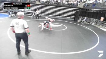 6A 150 lbs Champ. Round 1 - Liam Eller, Corner Canyon vs Devon Peterson, Herriman