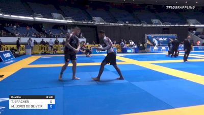 THOMAS BRACHER vs MARCOS LOPES DE OLIVEIRA SILVA 2019 World IBJJF Jiu-Jitsu No-Gi Championship