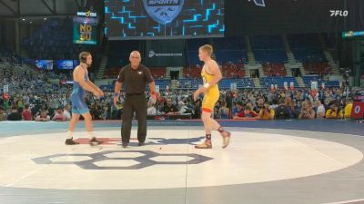 138 lbs Champ. Rd Of 64 - James Greenleaf, KS vs Cael Humphrey, CA