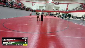 120 lbs Round 5 - Jackson Lambert, Lucas Lovejoy vs Bryson Morante, South Grand Prairie