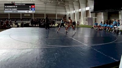 132 lbs EJ Bonnette VI, New Jersey vs Daxtyn Curry, Louisiana