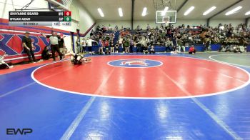 145 lbs Rr Rnd 2 - Shiyanne Beard, Wilburton Schools vs Dylan Azar, Sapulpa High School Girls