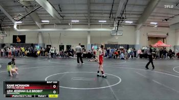 75 lbs Cons. Round 2 - Kane Mcmahon, Fort Hill Mat Club vs Levi Jedidiah (LJ) Brobst, Headhunters