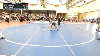 110-I lbs Quarterfinal - Alex Bahadur, 5 Points Wrestling Club vs Chase Ulmer, Upper Perkiomen